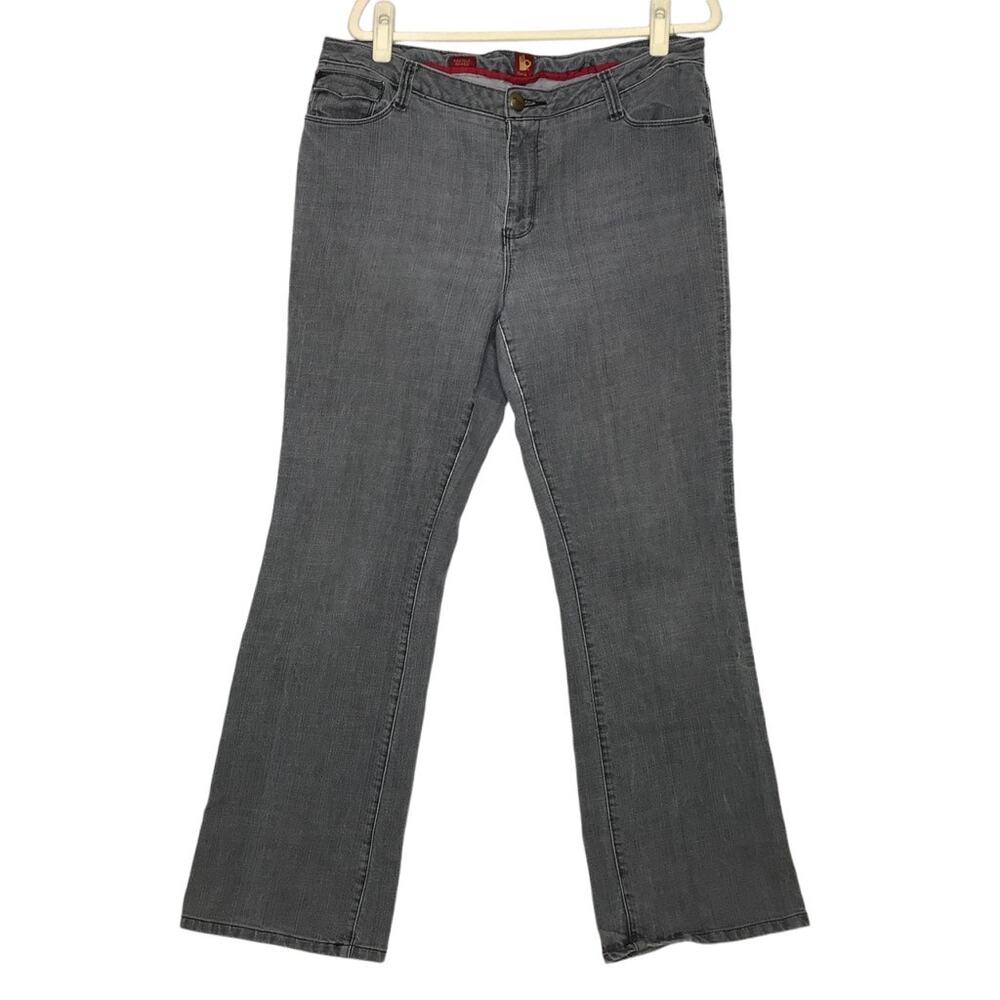 SASSON Jeans VTG Women 16 Bootcut Boogie Grey Embroidery Retro Boho  Y2K Grunge